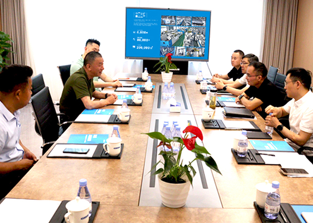 Leaders of Lin’an District Visit Hongzheng union to Discuss Smart Manufacturing Development