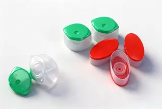 Dual-Color Butterfly Lid