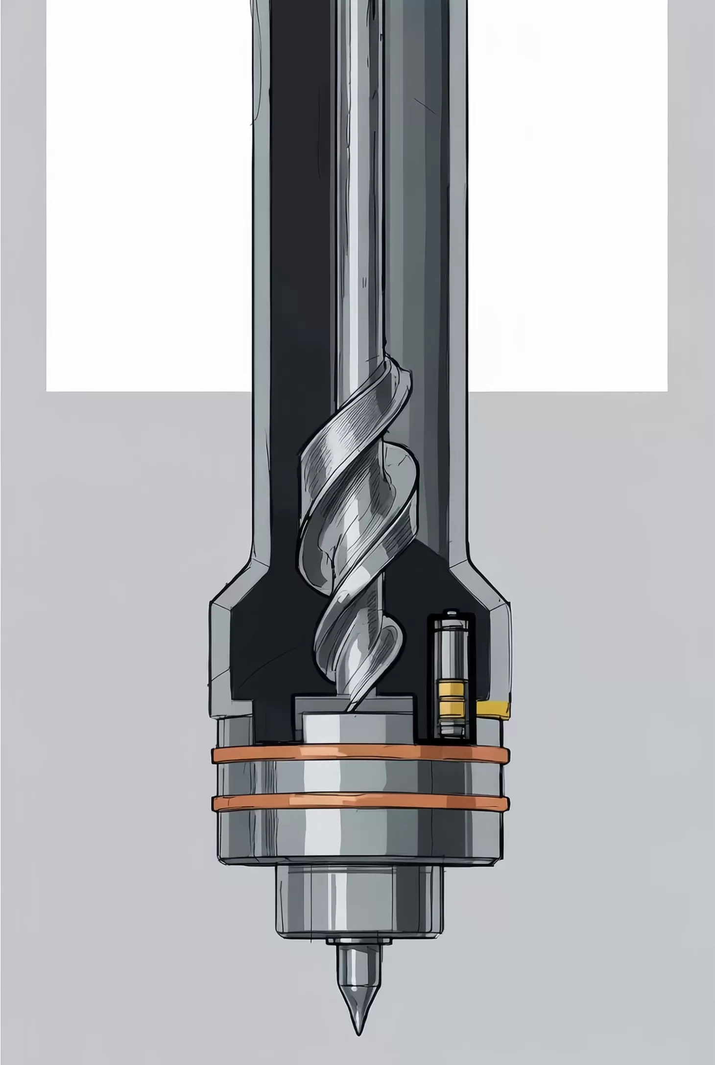 Reciprocating Screw for an Injection Molding Machine