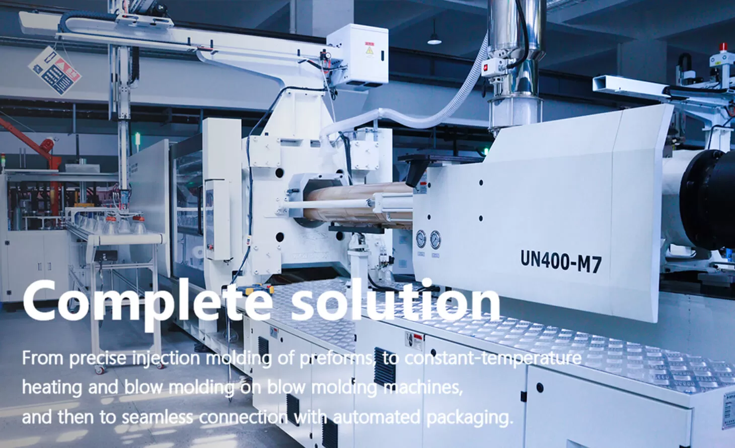 Special Machine Series | TUP PET Preform Special Machine Certified with Class-1 Energy Efficiency