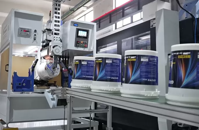 UN Barrel Manufacturing Special Injection Molding Machine For Logistics 20L Paint Bucket Logistics